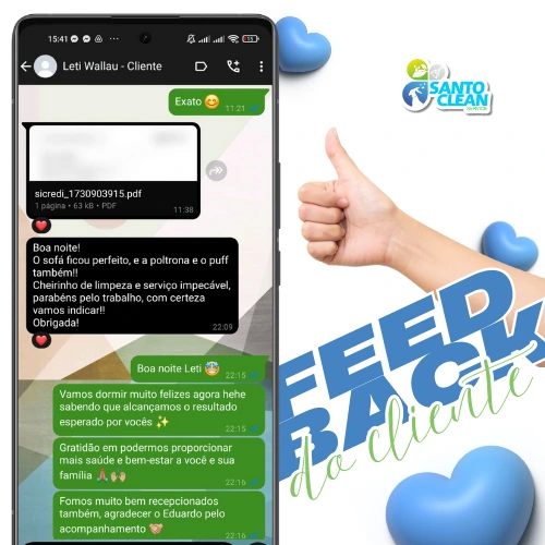 HIGIENIZAÇÃO E IMPERMEABILIZAÇÃO DE ESTOFADOS - FEEDBACK DO CLIENTE (5)